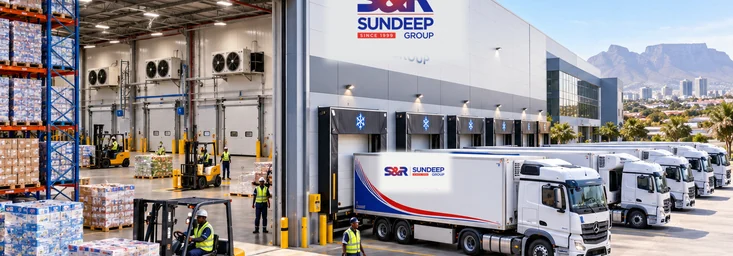 S&R Sundeep Group warehousing and transport fleet
