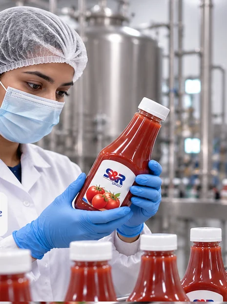 Ketchup and mayonnaise
